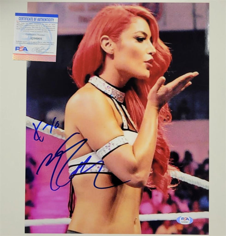 Eva Marie signed 11x14 photo autograph WWE Wrestling Diva ~ PSA/DNA COA
