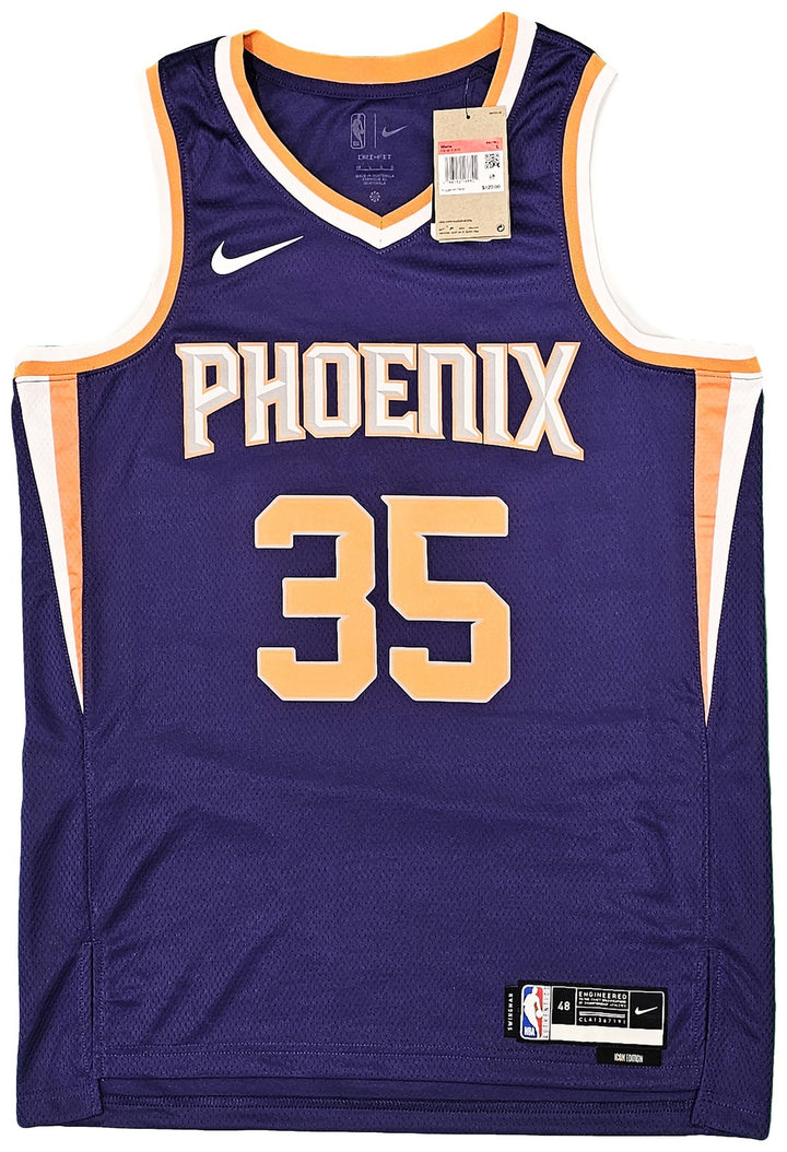 Phoenix Suns Kevin Durant Signed Purple Nike Icon Edition Jersey Size 48 Beckett