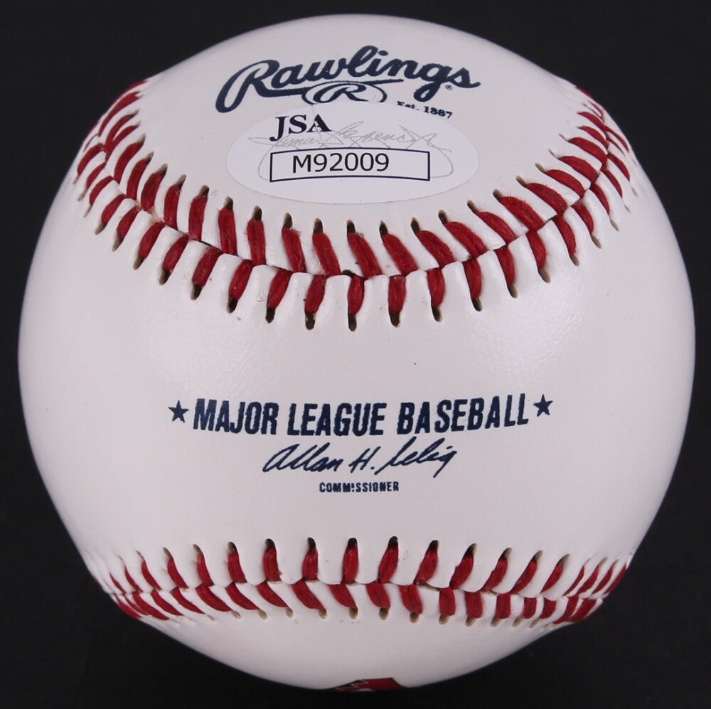 JOSH COLLMENTER SIGNED ARIZONA DIAMONDBACKS LOGO RAWLINGS BASEBALL JSA AUTO COA