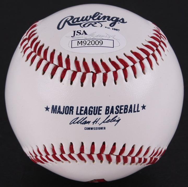 JOSH COLLMENTER SIGNED ARIZONA DIAMONDBACKS LOGO RAWLINGS BASEBALL JSA AUTO COA