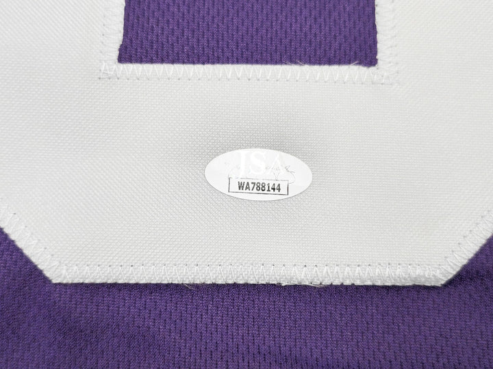 Minnesota Vikings Anthony Carter Autographed Signed Purple Jersey JSA