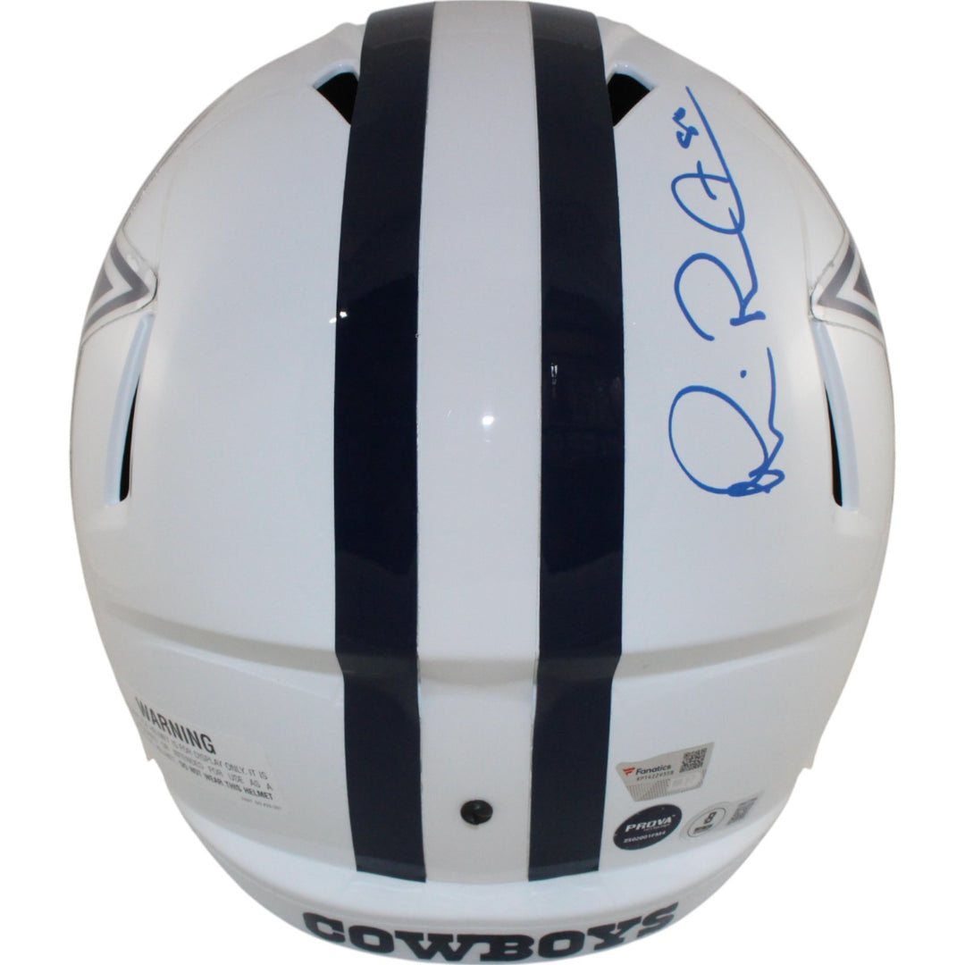 Dallas Cowboys Autographed F/S 22 Alt Helmet Aikman Emmitt Irvin Beckett 50313