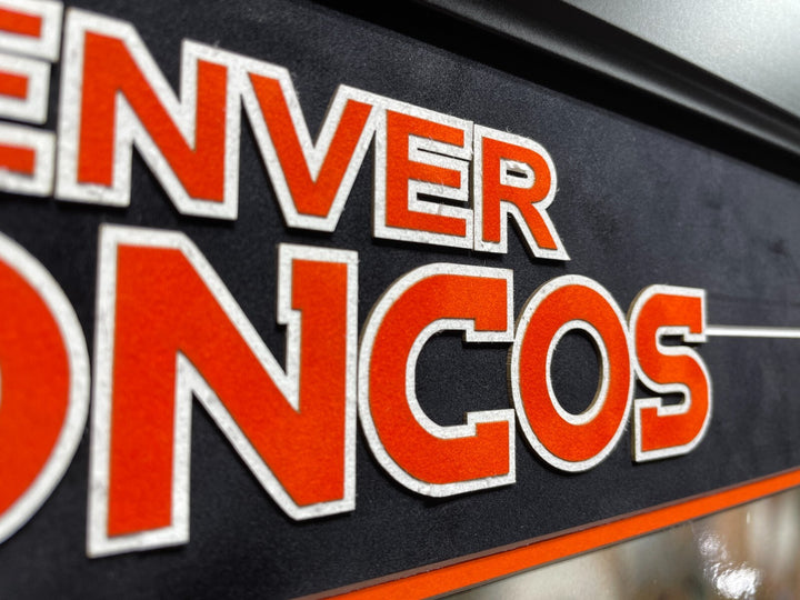 John Elway Autographed Denver Broncos 16x20 Photo Framed JSA Signed Old Logo