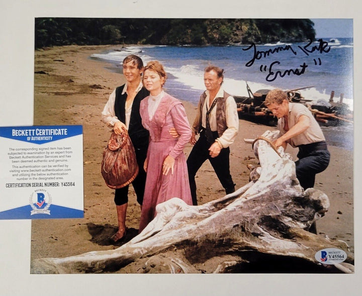 TOMMY KIRK Signed 8x10 Photo #7 "Ernst" SWISS FAMILY ROBINSON Beckett BAS COA