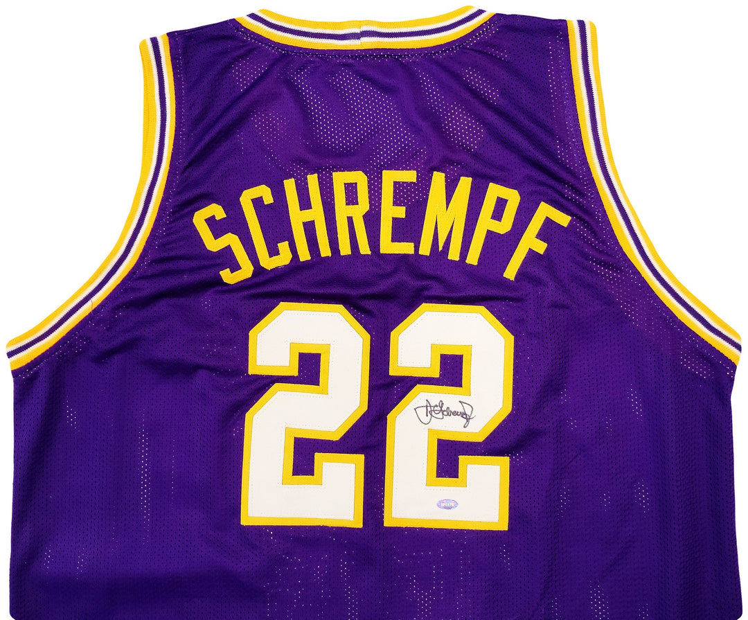Washington Huskies Detlef Schrempf Autographed Signed Purple Jersey MCS Holo