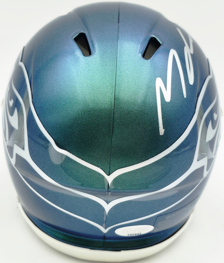 Michael Dickson Signed Seahawks Rivalries Speed Mini Helmet MCS COA