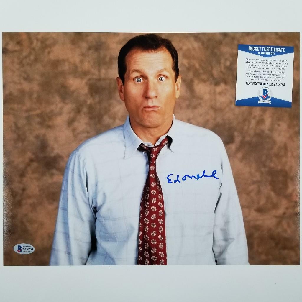 Ed O'Neill autograph Married With Children signed 11x14 Photo #6 Beckett BAS COA