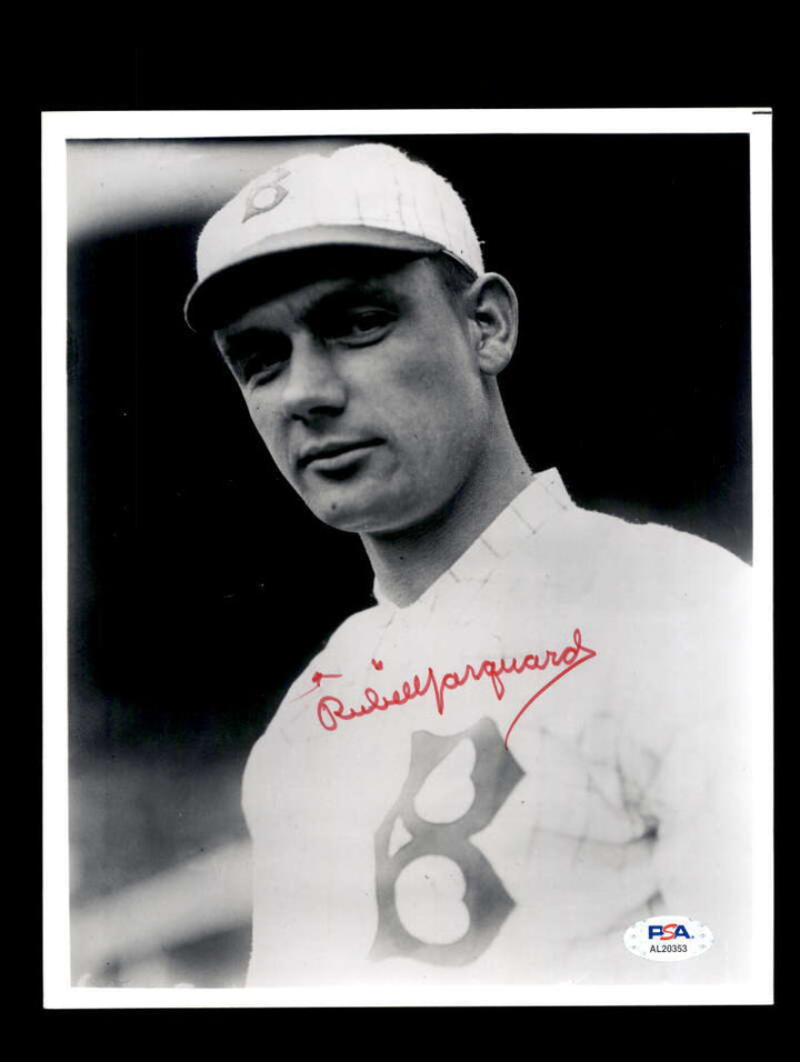 Rube Marquard PSA DNA Signed  8x10 Photo Autograph Dodgers