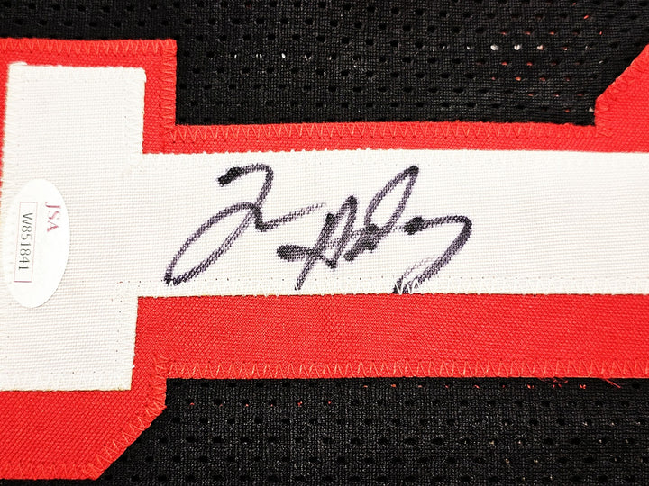 Miami Heat Tim Hardaway Autographed Signed Black Jersey JSA