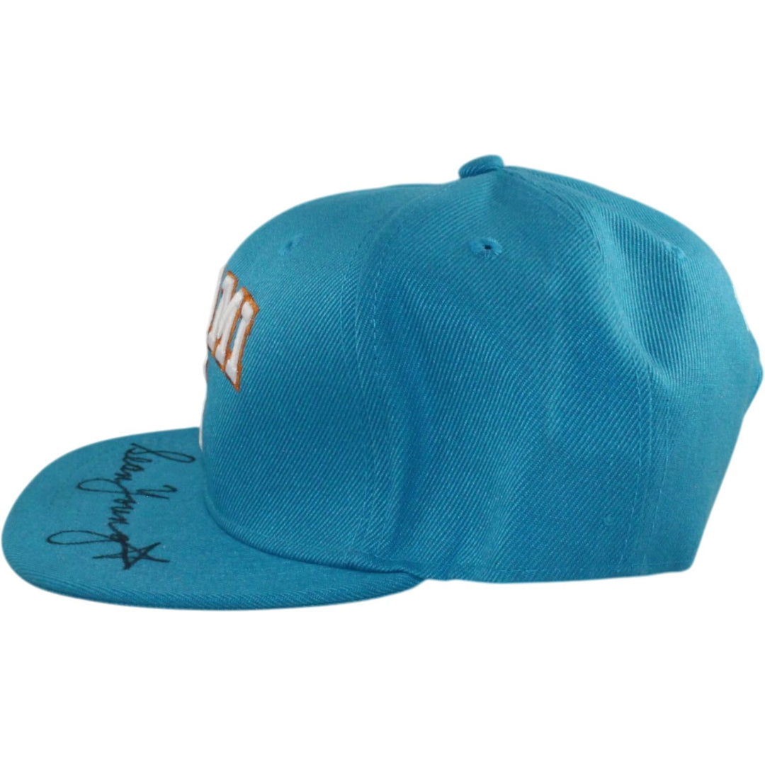 Sean Young "Ray Finkle" Autographed Collectible Ace Ventura Hat BAS black 55784