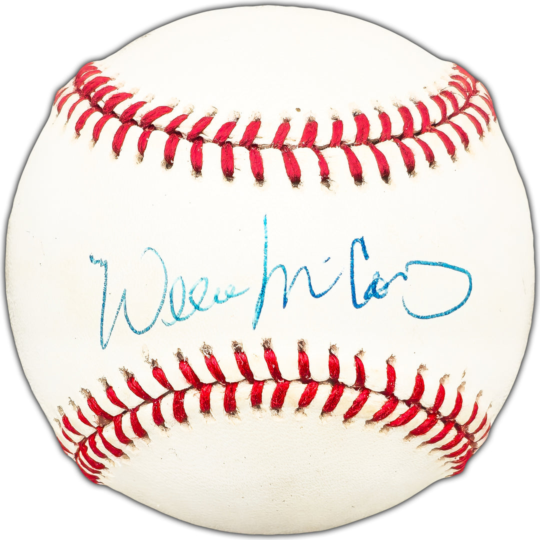Willie McCovey Autographed NL Baseball San Francisco Giants Beckett #BK44451