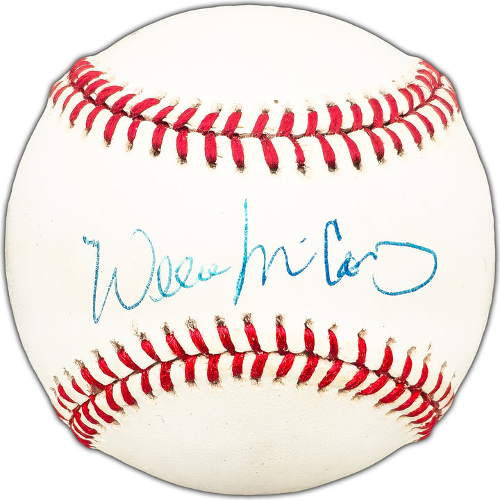 Willie McCovey Autographed NL Baseball San Francisco Giants Beckett #BK44451