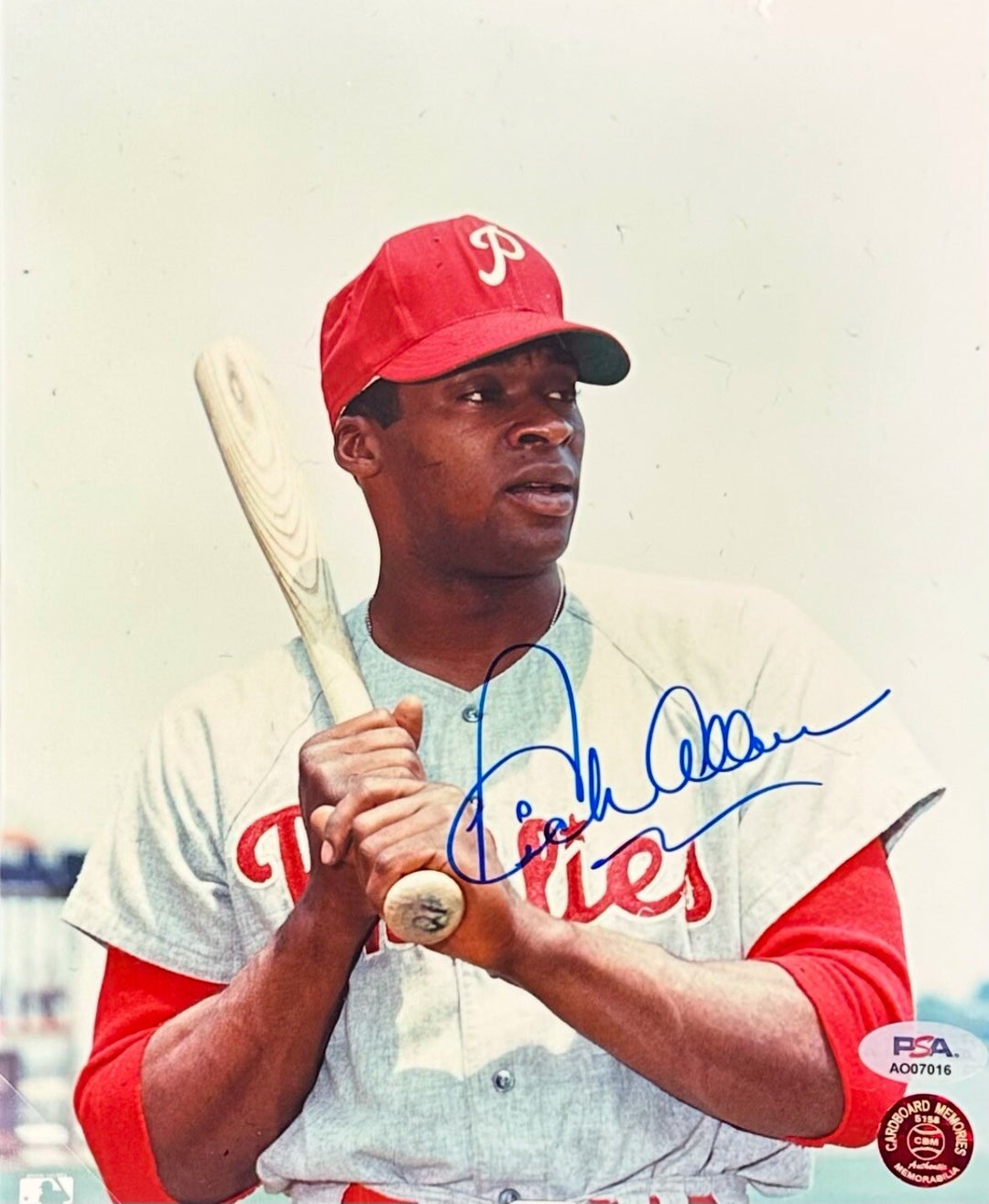 Dick Allen Signed 8x10 Framed Photo Phillies PSA 10 Gem Mint Autograph LOA HOF