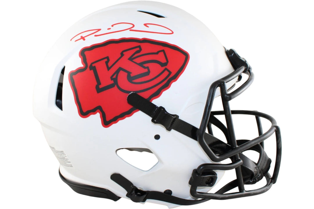 Patrick Mahomes Signed Kansas City Chiefs Lunar Helmet Proline Beckett 58552