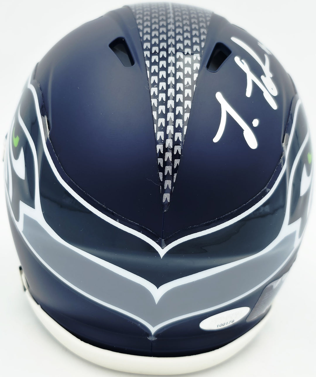 Josh Jobe Signed Seattle Seahawks Blue Speed Mini Helmet MCS Holo