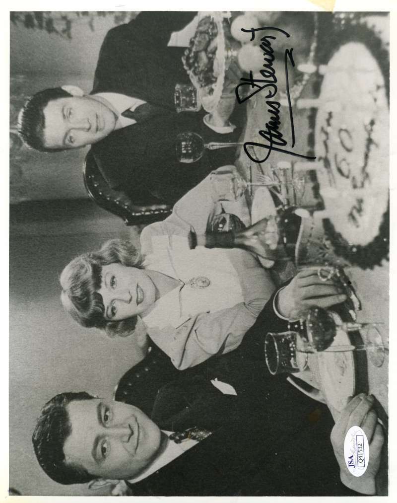 James Jimmy Stewart Jsa Coa Hand Signed 8x10 Photo Authenticated Autograph 6