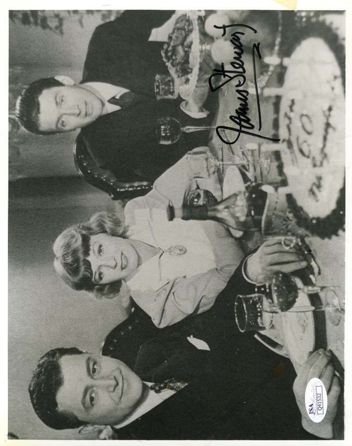 James Jimmy Stewart Jsa Coa Hand Signed 8x10 Photo Authenticated Autograph 6