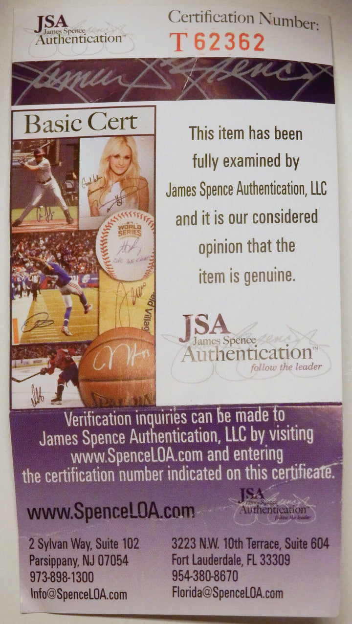 ESTEVAN FLORIAL GUARDIANS SIGNED ALL STAR FUTURES GAME OFFICIAL BASEBALL JSA COA