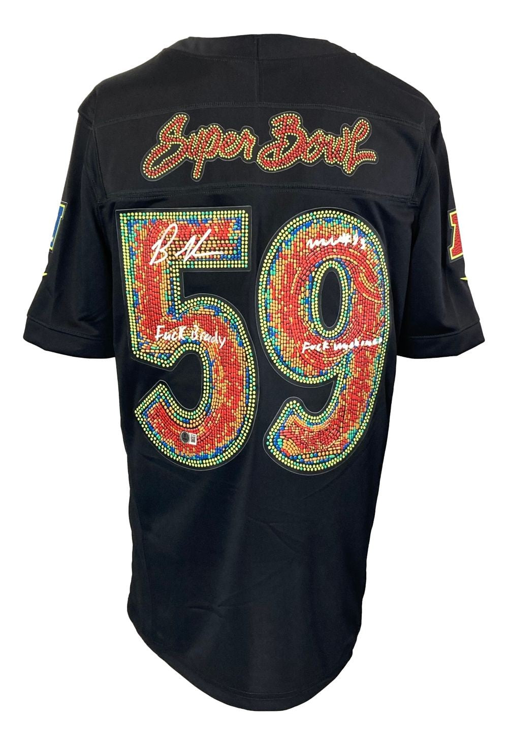Graham Williams Signed Eagles Super Bowl 59 LIX Nike Ltd Jersey F Brady Mahomes