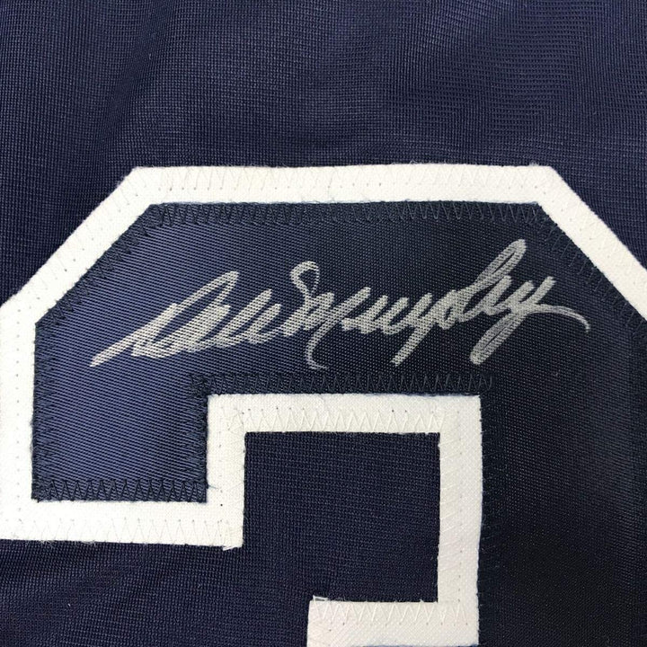Autographed/Signed Dale Murphy Atlanta Dark Blue Jersey PSA/DNA COA