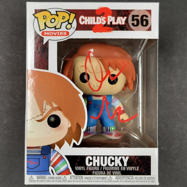 Don Mancini signed Chucky Funko Pop Child's Play 2 autograph (B) ~ BAS Holo