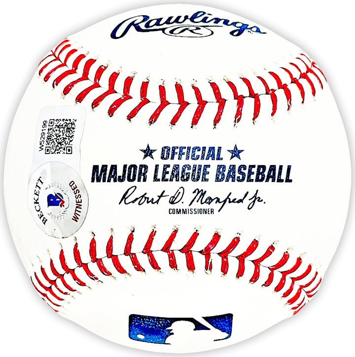 Dave Concepcion Signed Official MLB Baseball Reds "Big Red Machine" Beckett Wit