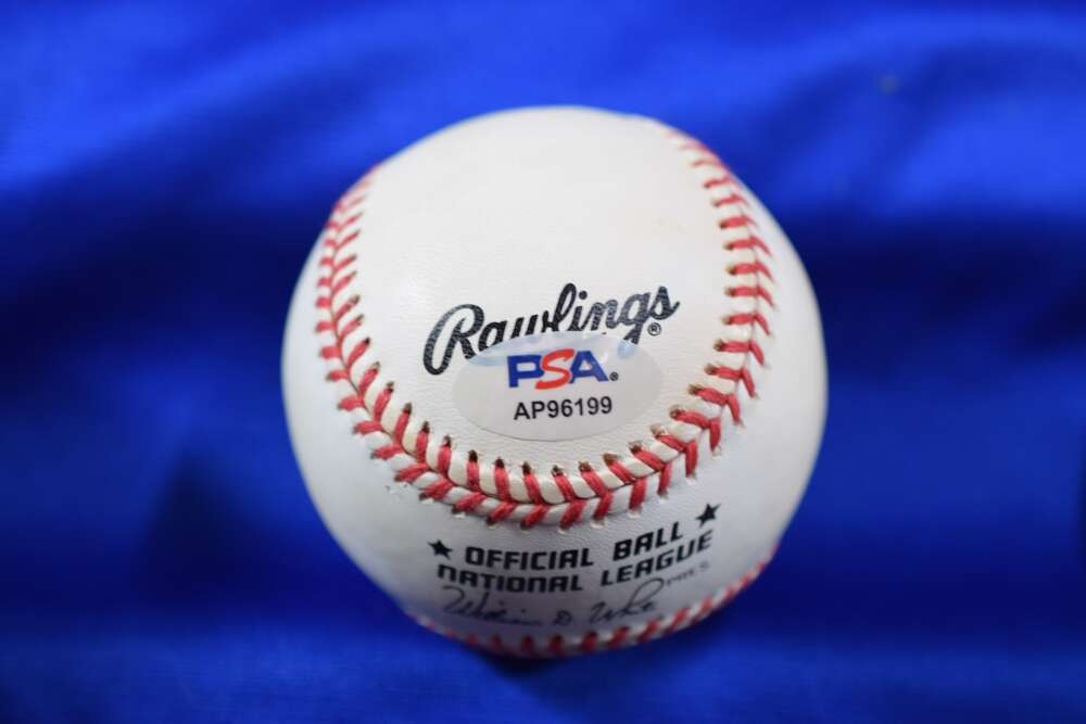 Barry Bonds PSA DNA Signed National League ONL Autograph Baseball