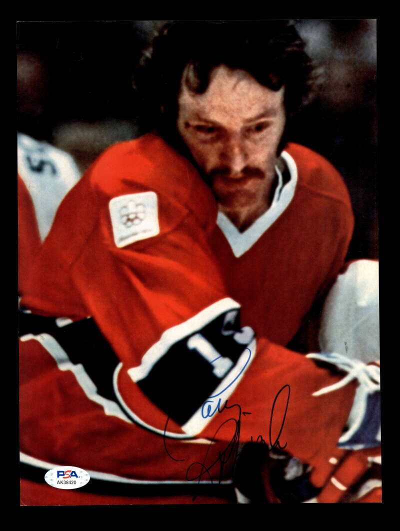 Larry Robinson PSA DNA Signed Coa Vintage 8x10 Autograph Photo Canadians