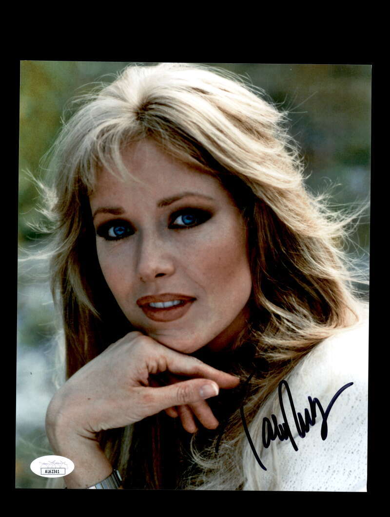 Tanya Roberts JSA Certed Signed 8x10 James Bond Photo Autograph