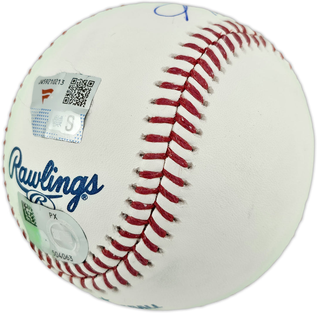 Sandy Koufax Signed MLB Baseball Dodgers "HOF 72" Fanatics MLB Holo #PX504063