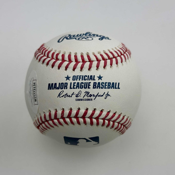 Autographed/Signed Paul Molitor Rawlings Baseball ROML JSA COA Auto