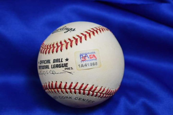 Robin Roberts PSA DNA Autograph National League Signed Baseball HOF 76