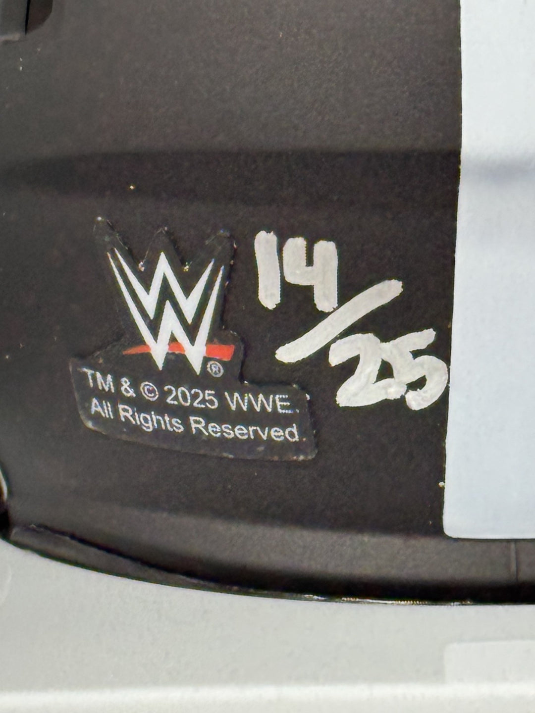 Nikki Bella Signed Riddell Wrestlemania 42 Mini Helmet LE /25 Auto Fanatics COA