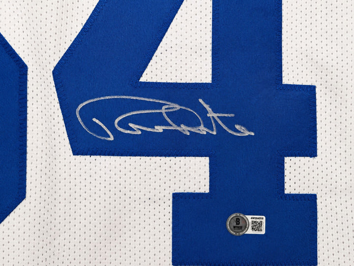 Dallas Cowboys Randy White Signed White Jersey Beckett BAS Witness