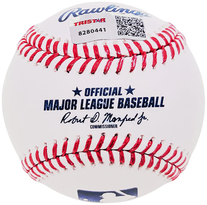 Ken Griffey Sr. Signed MLB Baseball Cincinnati Reds "Big Red Machine" Tristar
