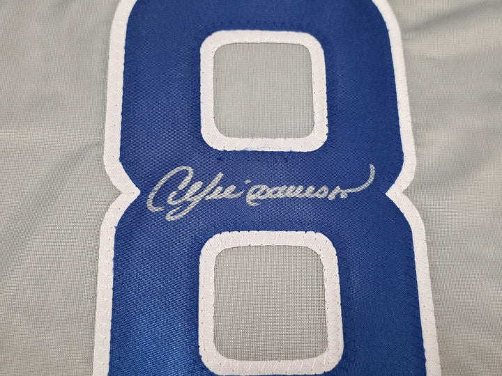 Chicago Cubs Andre Dawson Signed Gray Jersey Beckett Witness