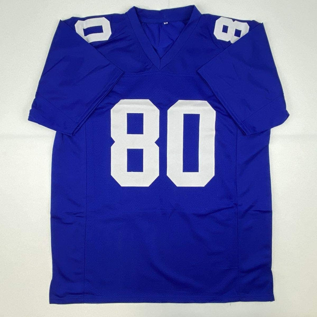Autographed/Signed JEREMY SHOCKEY New York Blue Jersey JSA COA Auto