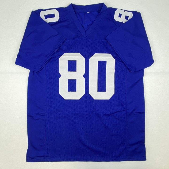 Autographed/Signed JEREMY SHOCKEY New York Blue Jersey JSA COA Auto