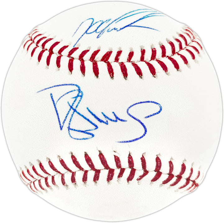 Doc Gooden Darryl Strawberry Signed MLB Baseball Mets JSA