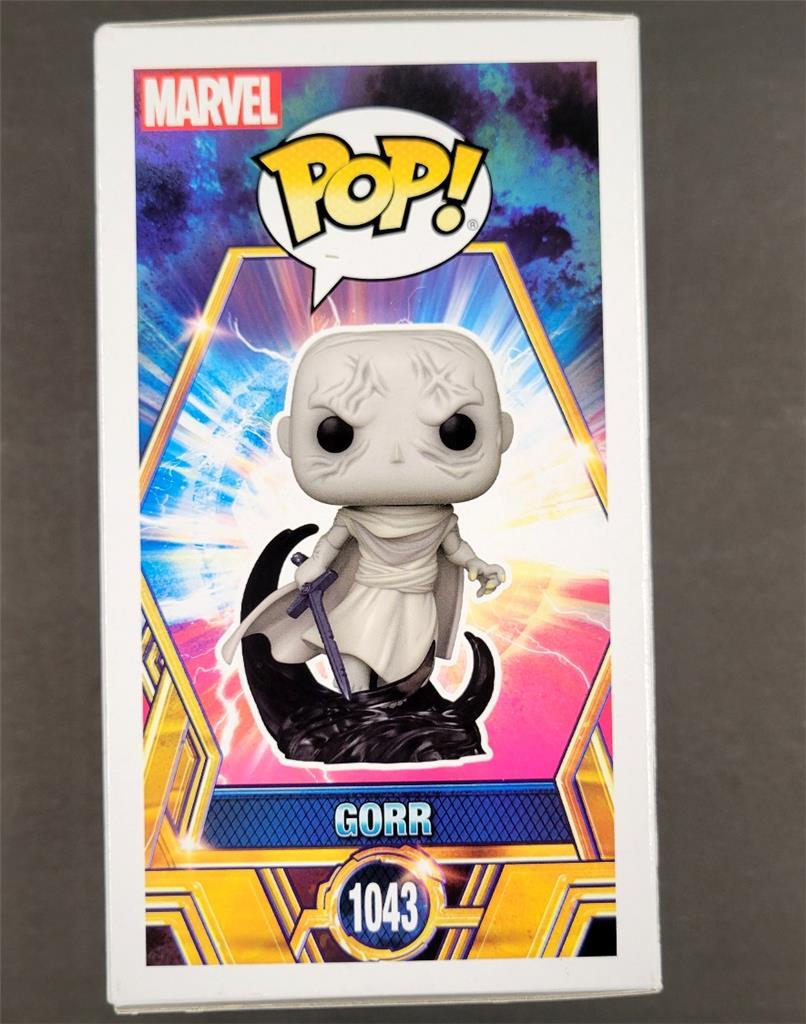 Christian Bale signed Gorr Funko Pop Marvel Thor autograph A ~ Beckett BAS Holo