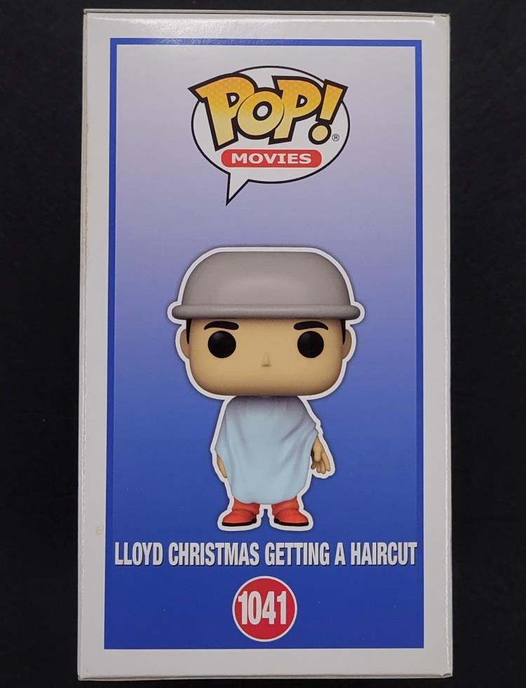 Peter & Bobby Farrelly signed Lloyd Christmas Funko Pop! Figure autograph BAS