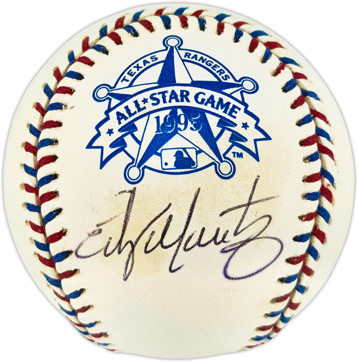 Edgar Martinez Auto Official 1995 ASG Logo MLB Baseball Mariners MCS Holo 64077