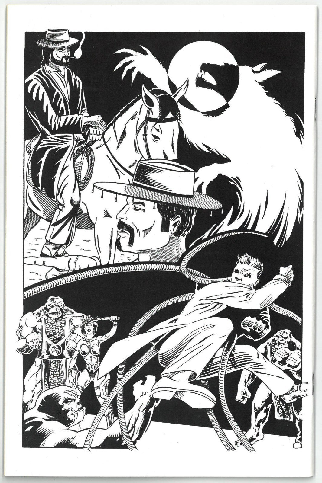 1995 Monster Boy/Goon Eric Powell/Chuck Angell/Underwood signed Comic 3 sigs-COA