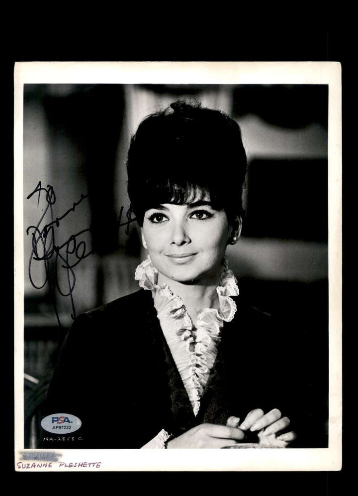 Suzanna Pleshette PSA DNA Coa Signed 8x10 Photo Autographed