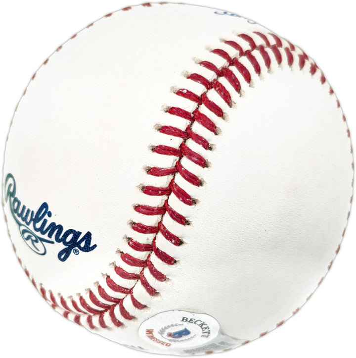 Dave Concepcion Auto MLB Baseball Reds "Reds HOF" (Smudged) Beckett Wit #W529106