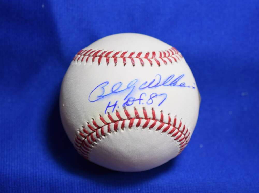 Billy Williams HOF 87 Fanatics COA Autograph Major League Signed Baseball