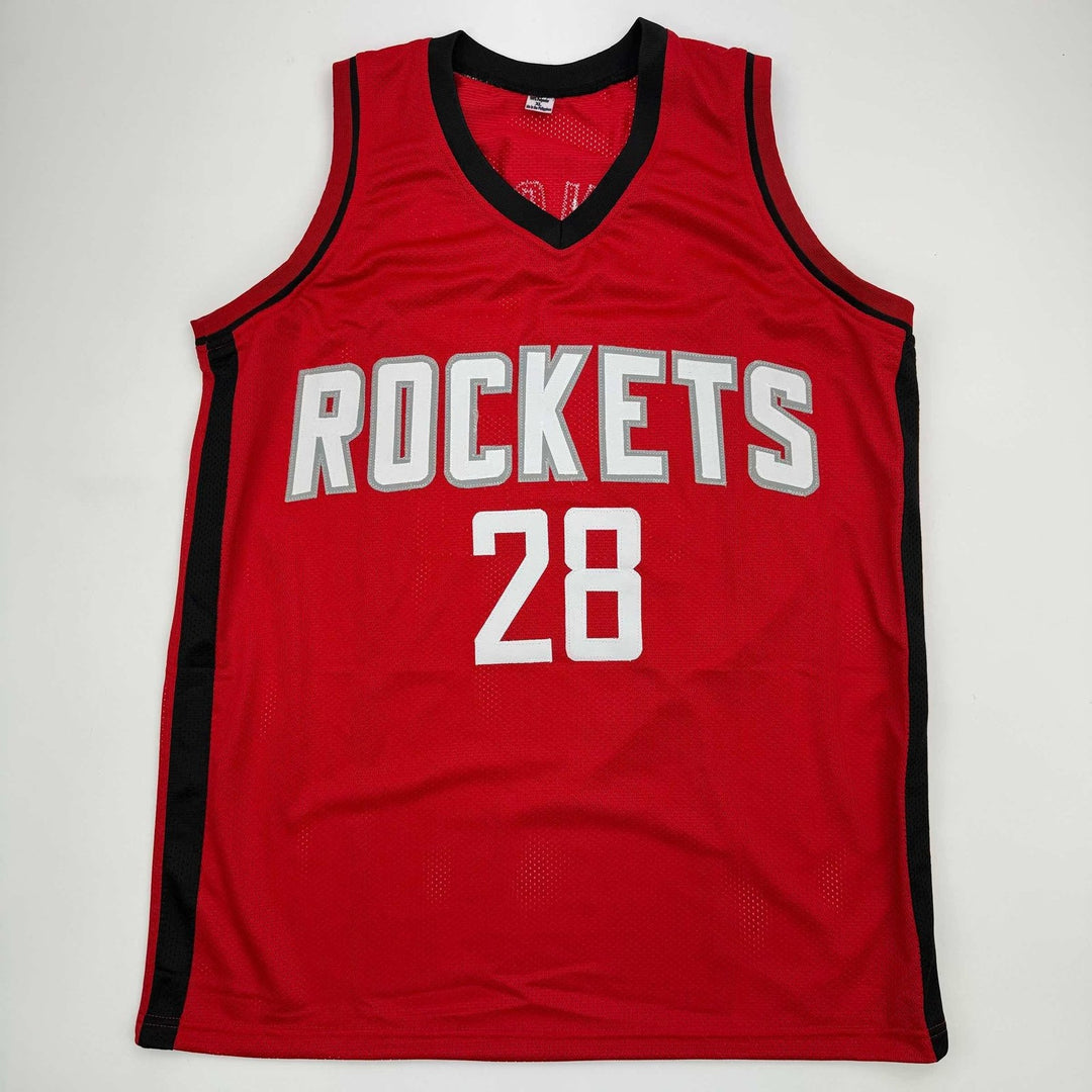 Autographed/Signed Alperen Sengun Houston Red Jersey Beckett BAS COA