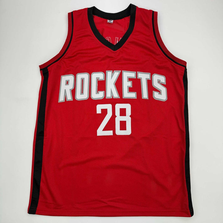 Autographed/Signed Alperen Sengun Houston Red Jersey Beckett BAS COA