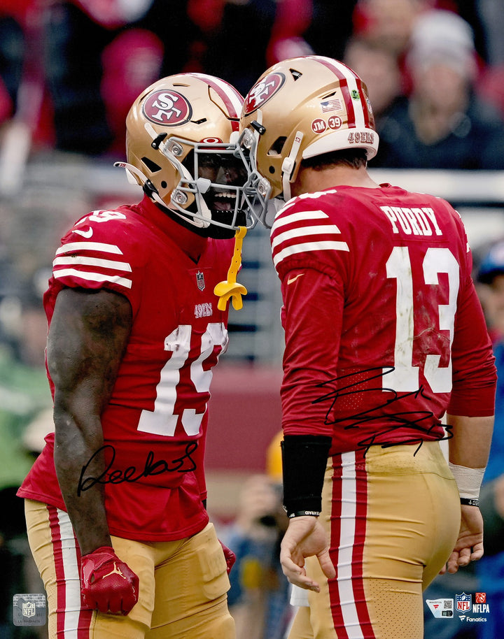 Brock Purdy & Deebo Samuel Signed 16x20 Photo San Francisco 49ers Fanatics Holo