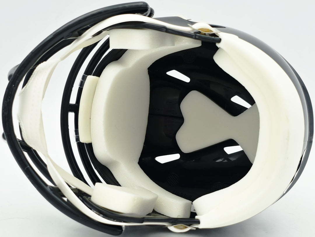 Eric Allen Signed Eagles Black 2022 Alternate Speed Mini Helmet Beckett